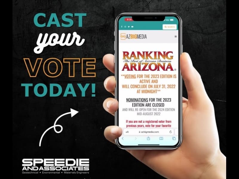 Vote now, vote often! VOTE for SPEEDIE! Polls close July 31st